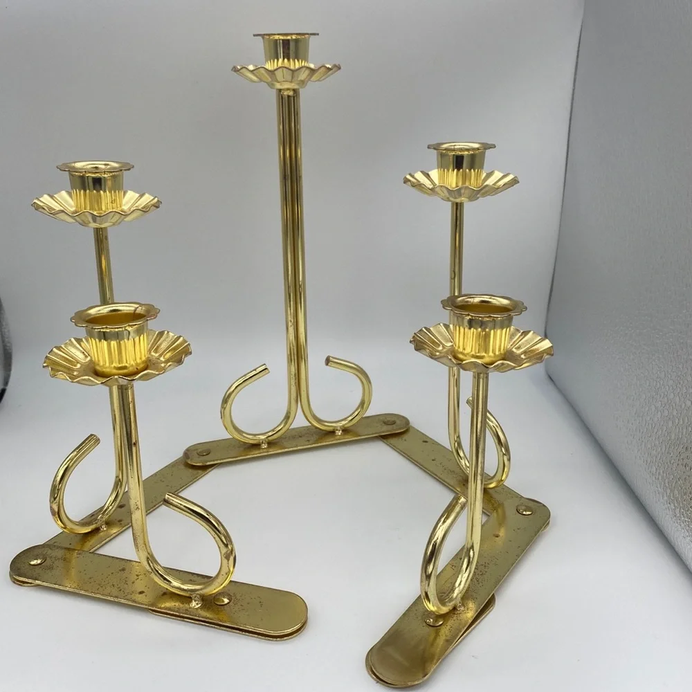 Vintage Brass Candlestick Holder‎